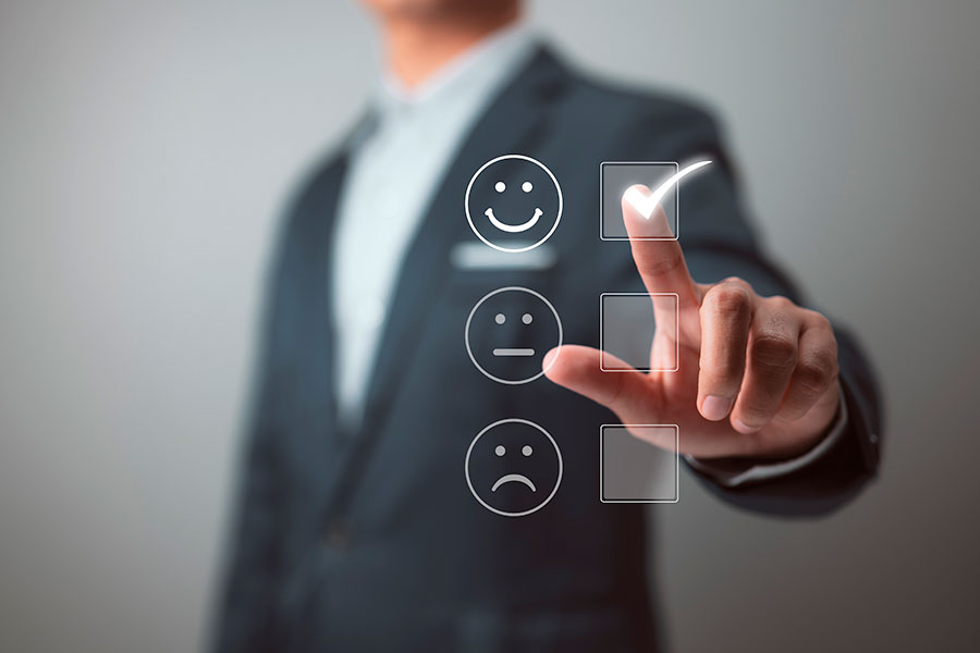 thinking about customer happiness