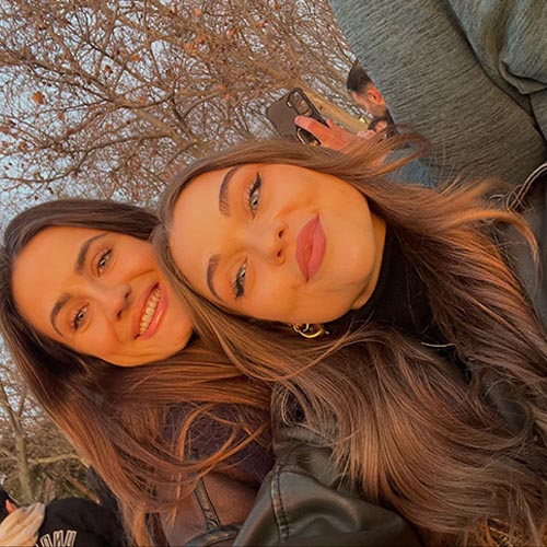Anna and Rebecca