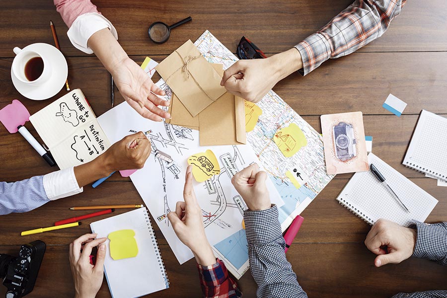 Brainstorming-advertising